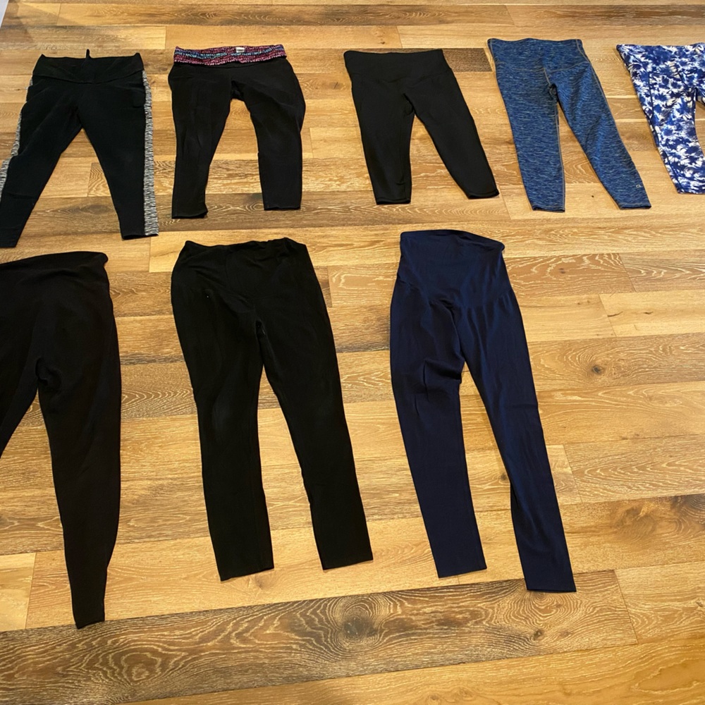 Maternity Haul - Size Medium - 34 items included || pants, dresses, tops, swim